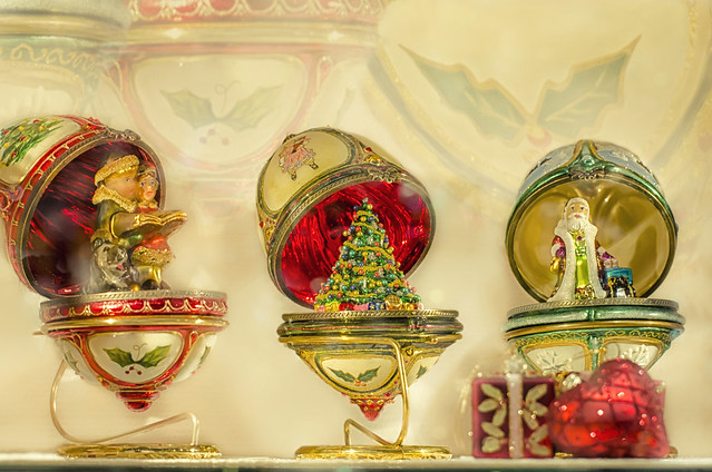 Glass Tree Ornaments