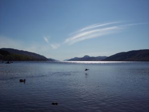 Loch Ness Lake in Scotland