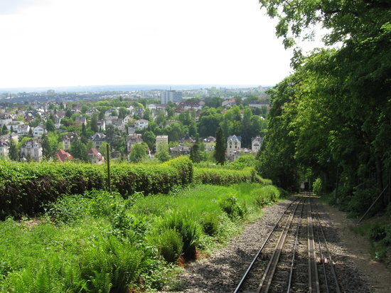 It's a funicular railway in the city of Wiesbaden
