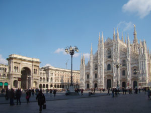 Touring Italy Milan