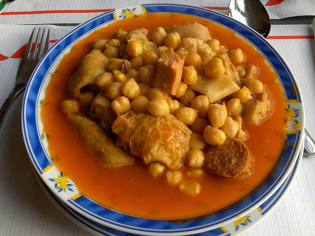 Tripas a Moda do Porto is an Portuguese dish made of tripe