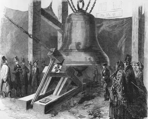 history of big ben the great bell testing