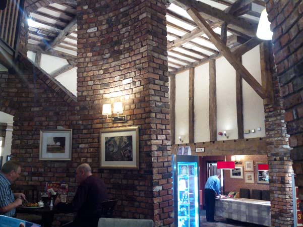 Caldecotte Arms Pub interiors