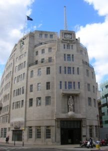 Broadcasting House in London