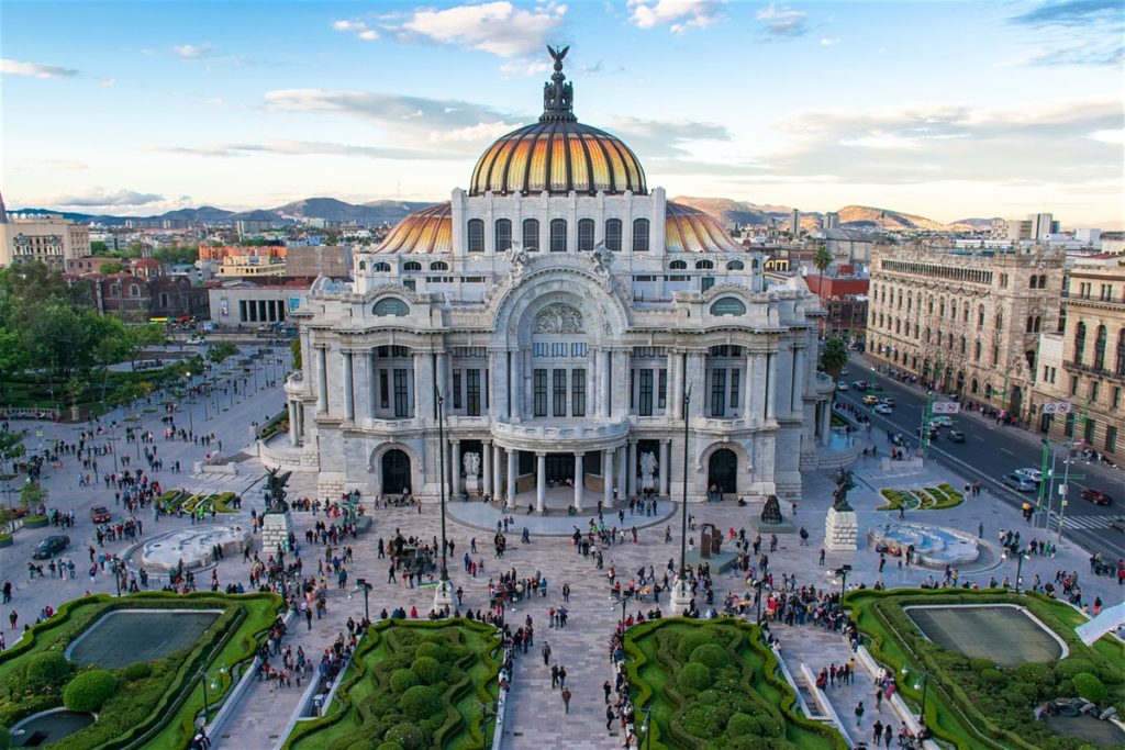 Mexico City offers a unique collision of contemporary city life and historic preservation